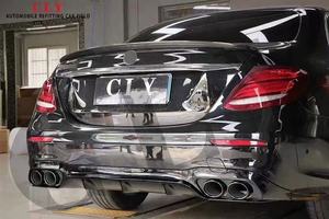 Diffusore Originale con Tubo di Scarico per Mercedes <span class=keywords><strong>W213</strong></span> Classe E <span class=keywords><strong>2016</strong></span>+ Aggiornamento E53 AMG Labbro Posteriore con Terminali Diffusore Posteriore - Product Image 5