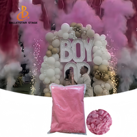 Poudre de machine à fumée pour révélation de sexe, feux d'artifice, fête en plein air, canon à confettis coloré, puissance pour scène de fête