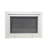 Diffuseur de carreaux d'œufs portable, 600mm X 600mm, avec ventilation de cage, noir, panneaux lumineux