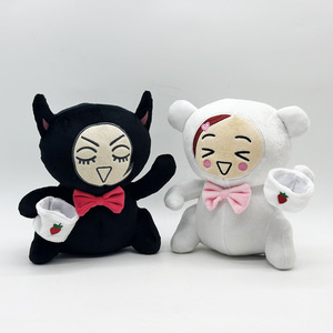 Nuevo Producto Transfronterizo: <span class=keywords><strong>Muñeca</strong></span> de Peluche Súper Suave de Anime <span class=keywords><strong>Nana</strong></span> Sentada de 8 Pulgadas con Relleno de Algodón PP y Material de Algodón - Product Image 1