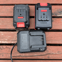 Batterie Li-ion en plastique 21V 48VF pour perceuse sans fil avec indicateur LED et BMS 5 cellules