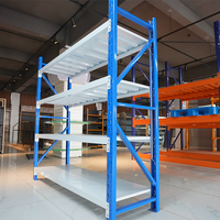 Étagère de rangement perforée pour entrepôt, capacité 150 kg par niveau, pour bureau, salle d'archives, vente directe usine OEM