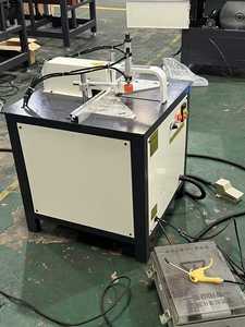 Machine de découpe pneumatique de haute précision à angle 45/90 degrés pour cadres photo, machine de découpe semi-automatique de profilés en aluminium - Product Image 4