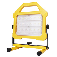 Lámpara de Trabajo LED Recargable Portátil Personalizada con Clasificación IP54, Luz Diurna de 6000K, CRI80 180 °   Gancho para vigas