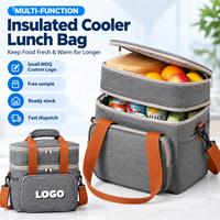 QET1167 Sac Isotherme Personnalisé 4L 10L pour Hommes et Femmes, Sac Repas Portable, Sac à Bandoulière, Sac de Pique-nique Personnalisé