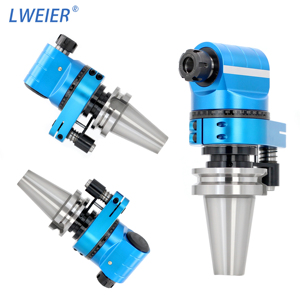 Cabezal Angular Extendido LWEIER AG90-BT50-ER25-56 para Fresado Lateral, Taladrado y Roscado en Centros de Mecanizado - Product Image 1