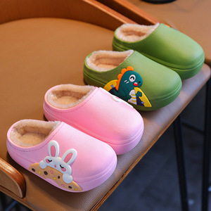 Zapatos EVA Impermeables para Niños, con Punta Cerrada, Diseño de Dibujos Animados, Antideslizantes y Cálidos, para Niños y Niñas, Uso Invernal - Product Image 3