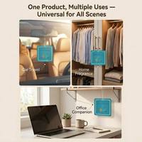 Diffuseur de parfum en papier suspendu personnalisé avec logo imprimé, senteur florale gardénia et jasmin, pour voiture, maison, placard