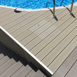 Los mejores precios Tablero de cubierta compuesto WPC Cubierta sintética compuesta a prueba de agua - Product Image 4