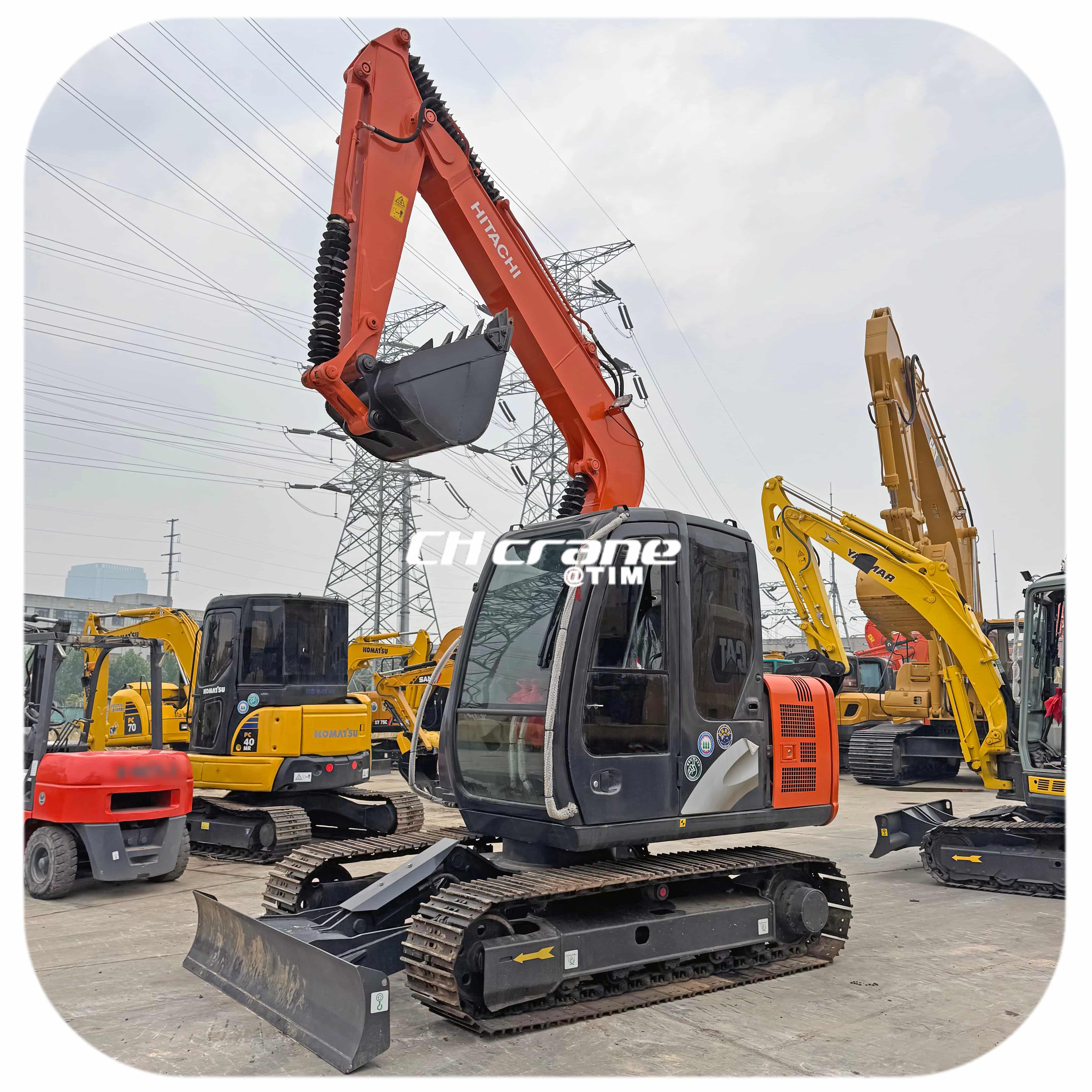 ちっく ZX10U-6 Mini Excavators - HitachiCM Europe