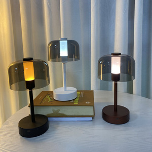 USB có thể sạc lại xách tay LED Bảng Đèn hiện đại cổ điển thiết kế cảm ứng điều khiển 3-cct mờ không Dây Đèn Lồng chiếu sáng - Product Image 2