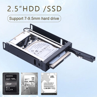 Rak Mobile Enclosure Unestech Tanpa Alat untuk SATA Internal Bay 2.5 Inch, Hot Swappable SSD/HDD