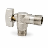 Robinet à bille en laiton pour l'eau, commande manuelle OEM