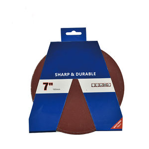 Marka 180*22.2mm Alüminyum Oksit <span class=keywords><strong>Fiber</strong></span> Zımpara Diski P16-P1200 Kumlu Parlatma Ahşap Metal 3 Yıl Garantili ISO9001 OEM - Product Image 1