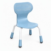 Chaise d'étude et de jeu portable pour enfants, en PP et acier, de haute qualité, durable, réglable en hauteur, ergonomique, pour la maternelle, l'école et la chambre