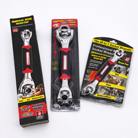 Clé multifonction 48 en 1, clé à douille universelle, outils à main, clé à tête rotative pour la réparation de vélos et de voitures à domicile