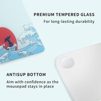 Tapis de Souris et Clavier Gaming Personnalisé en Caoutchouc 3D Anime, Grande Taille, à Sublimation, Base Anti-Radiation, Prix Usine, Faible MOQ