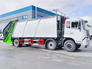 รถบดอัดขยะ 14 คิวบิกเมตร ควบคุมระยะไกล โครงรถตงเฟิง ใหม่ สำหรับบริการเก็บ<span class=keywords><strong>ขยะ</strong></span>และทำความสะอาด - Product Image 4