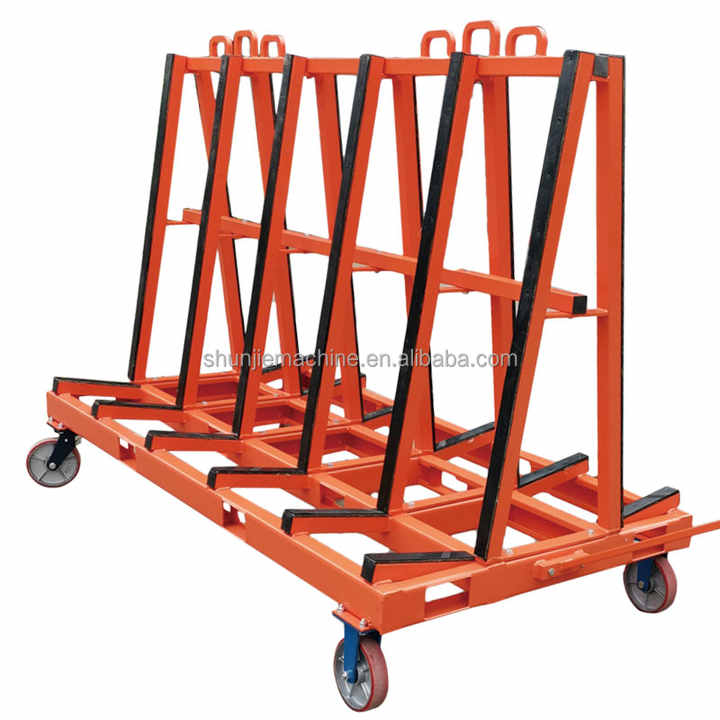 2.4 Meter Loading 5500lb Heavy-duty Sheet Transport Rack Foldable Sheet ...