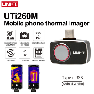 กล้องถ่ายภาพความร้อนอินฟราเรดสำหรับโทรศัพท์มือถือ UTi260M สำหรับตรวจสอบโมดูลอิเล็กทรอนิกส์ กล้องตรวจจับความร้อนสำหรับ Android Type-C รุ่น UTI26 - Product Image 3