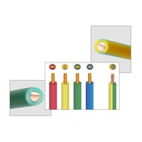 Cable Eléctrico BV THW THHN de 2.5mm 4mm 10mm 16mm, Cable de Cobre Aislado con PVC de un Solo Núcleo, Cable Eléctrico Recubierto de PVC