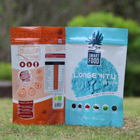 Sachet Doypack Personnalisé Anti-humidité PET/AL/PE Sans BPA pour l'emballage de poudre de superaliments