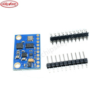 #13D075 GY-801 BMP180 Kit de module de capteur IMU 9 axes Module de pression atmosphérique gyroscope d'accélération de champ magnétique