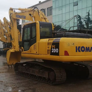 Excavadora Usada de Gran Tamaño Komatsu PC 200 Original Japonesa en Buenas Condiciones, Excavadora de Cadenas - Product Image 2
