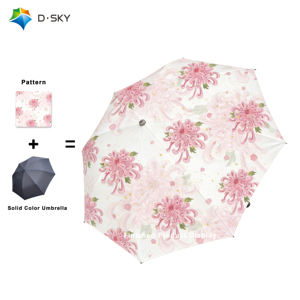 Parapluie personnalisé édition limitée avec motif ou citation – Pas de minimum de commande – Idéal pour les fêtes et les promotions saisonnières - Product Image 1