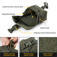IDOGEAR 500D Nylon Single Frag Grenade Pouch MOLLE Self-Defence Supply Pouch avec ceinture