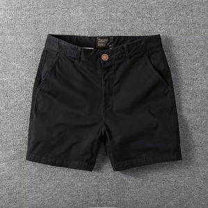 Nouveau pantalon d'été en pur coton pour <span class=keywords><strong>homme</strong></span>, coupe décontractée, jambe droite, style workwear, légèrement élastique, idéal pour la plage - Product Image 2