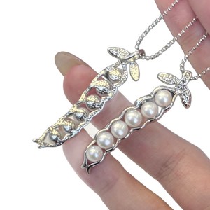 Collar de Perlas de Agua Dulce Fudou con Incrustaciones de Oro de 14K de Lujo de Zhizhen, Nueva Cadena para Clavícula con un Toque de Lujo Ligero - Product Image 5