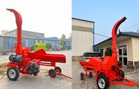 Machine d'ensilage de fourrage à essence de haute qualité grande coupe-paille pour hachoir à foin de vache nouvelle condition