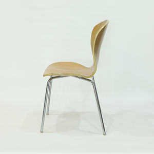 Kursi Guru Furnitur Sekolah Kayu Lapis HPL Veneer Kayu Alami Kursi Guru - Product Image 4