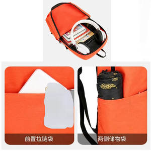 Mochila escolar colorida de gran venta, mochila para ordenador portátil para estudiantes de viaje, ligera e impermeable, informal, a la moda para hombres y mujeres - Product Image 5