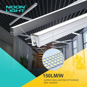 2ft 4ft 8ft 1200mm 2400mm 0-10V Dimmable hội thảo tuyến tính ánh sáng ống đèn cửa hàng <span class=keywords><strong>LED</strong></span> tuyến tính lịch thi đấu - Product Image 5