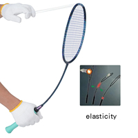 Raquette de badminton professionnelle ultra-légère en fibre de carbone de haute qualité, 10U, entièrement en carbone, antichoc, personnalisable, directement de l'usine