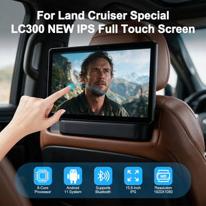 Système de divertissement pour sièges arrière de voiture Android Navihua, nouvelle conception, écran tactile 15,6 pouces pour Toyota Land Cruiser LC300 - Product Image 3