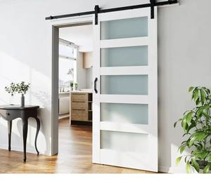 <span class=keywords><strong>Porta</strong></span> Interna da Fienile <span class=keywords><strong>Scorrevole</strong></span> a Singola Anta Bianca con Specchio in Stile Moderno per Bagno e Ingresso Abitazioni - Product Image 1