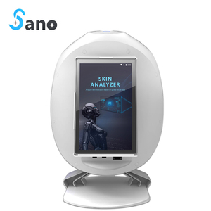 Analyseur de peau de visage 3d AI Portable, testeur de visage, dispositif de miroir de visage, machine d'analyse de peau