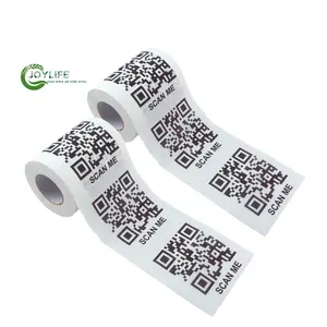 Wholesale Cheap Party Promotional Advertisement Gift Toilet Tissue Roll Papel Higienico Custom Design Printed Toilet Paper