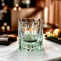 Vaso de Whisky de Cristal K9 Hecho a Mano, Tallado y Pulido, Vaso de Lujo para Beber Bourbon y Whisky Escocés, para el Hogar, Hotel o Bar, Ideal para Regalo