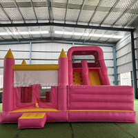 Aire de jeux pour enfants, château gonflable, structure gonflable commerciale avec toboggan