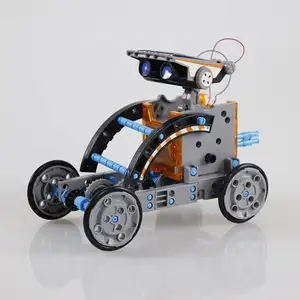 China Produce Solar Robot Kit For Kids 13 In 1 Solar Power Robot 12-in-1 Educational Stem Science Toy