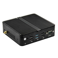 Mini PC Intel J4105 DDR4 RAM Msata SSD Serveur Informatique Appareil Réseau Pfsense Pare-feu 4 Ports LAN Routeur