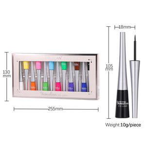 Eyeliner liquide coloré sexy, crayon <span class=keywords><strong>bleu</strong></span>, imperméable, facile à appliquer, maquillage mat, eyeliner rouge, vert, blanc, or, marron - Product Image 3