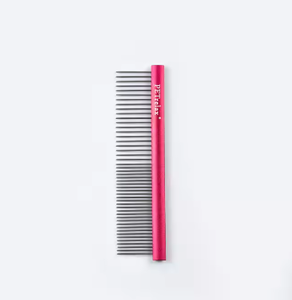 2024年最新 ステンレス製 犬猫用 ダブル歯コーム ペットグルーミングコーム (ペット美容師向け) - Product Image 3