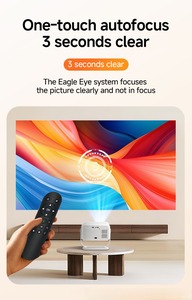 Projecteur portable <span class=keywords><strong>T1</strong></span>, ultra haute définition, système de cinéma maison intelligent tout-en-un pour la maison et la chambre à coucher avec fonction de rotation et d'inclinaison - Product Image 2