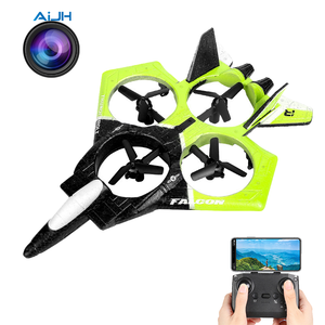 AiJH EPP RC Avion Modèle réduit d'avion avec lumières Caméra Avion RC Juguete Con Cargador Télécommande Fighter Jet Toys - Product Image 1