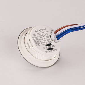 Hareket sensörü anahtarı GD-RT11-LED ışıkları için ayarlanabilir parlaklık ve gecikme süresi-bağımsız veya modül kullanımı - Product Image 6